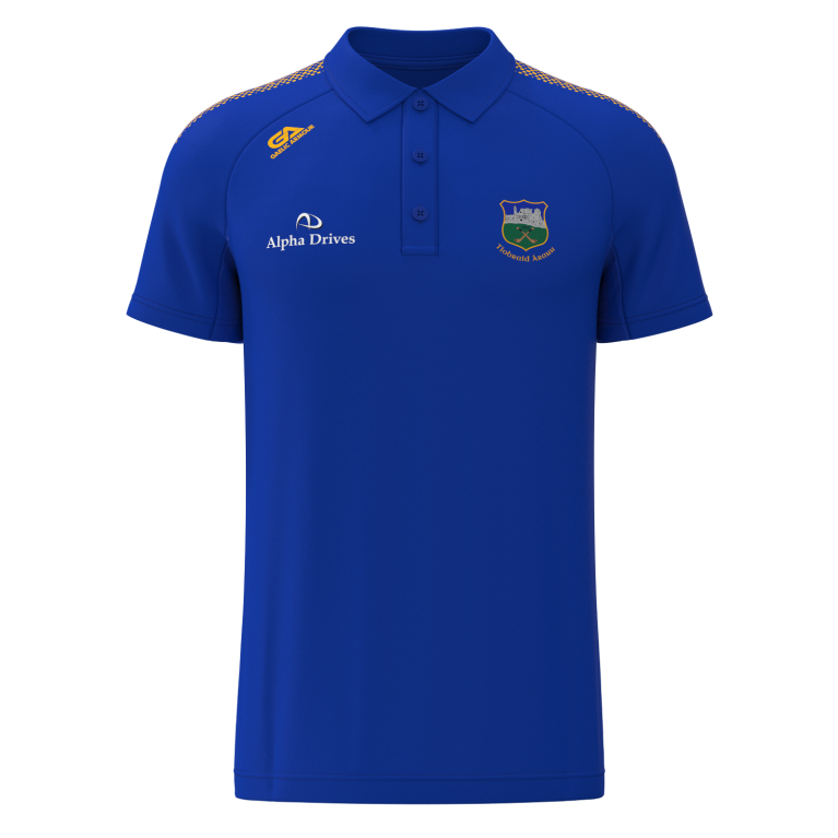 Dual Solid Colour Polo : Royal